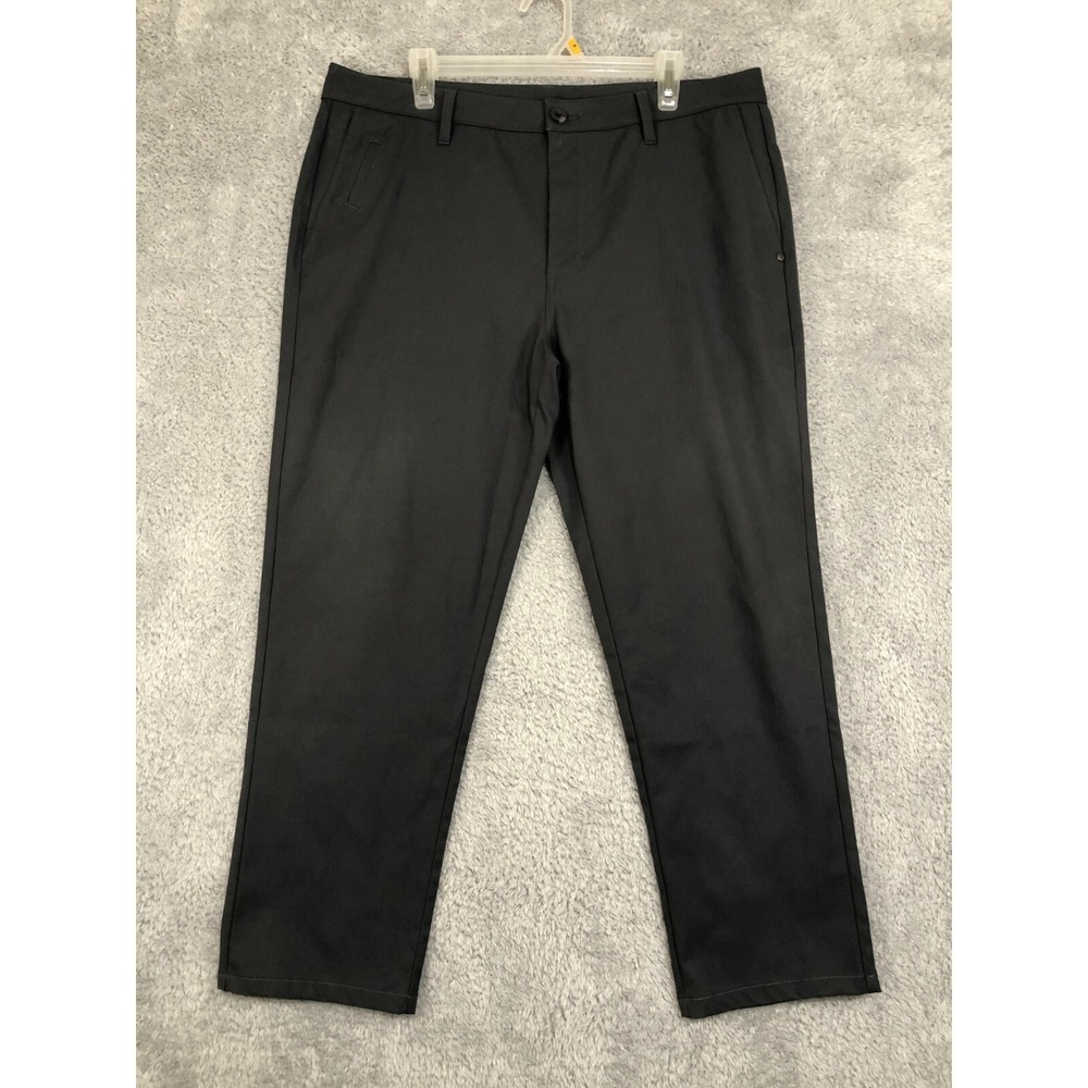 Vuori Pants Men Size 36x26 Gray Cascade Tech Performance Chino